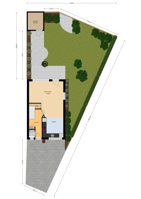 mediumsize floorplan